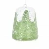 The Christmas Palace 4" SOFT GREEN GUMDROP WITH BEADS SET OF 12 Christmas Ornaments