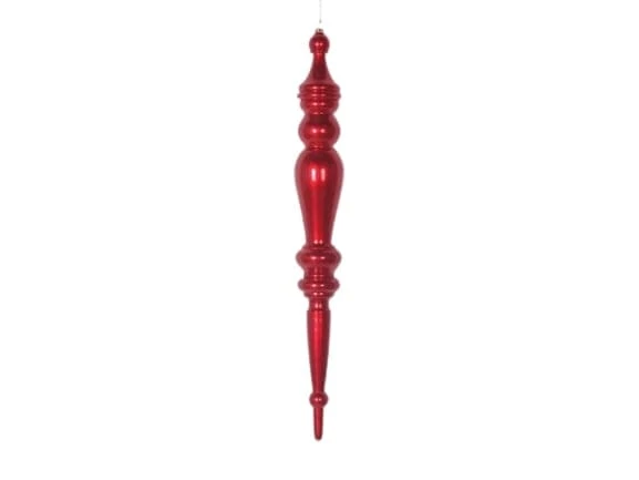 Promo π The π Christmas Palace 21" RED SHINY ICICLE SET OF 4 π Christmas Ornaments π 1 The Christmas Palace 21" RED SHINY ICICLE SET OF 4 Christmas Ornaments