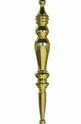 The Christmas Palace 21" GOLD SHINY ICICLE SET OF 4 Christmas Ornaments