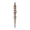 The Christmas Palace 21" ROSE GOLD ICICLE SET OF 4
