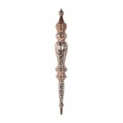The Christmas Palace 21" ROSE GOLD ICICLE SET OF 4