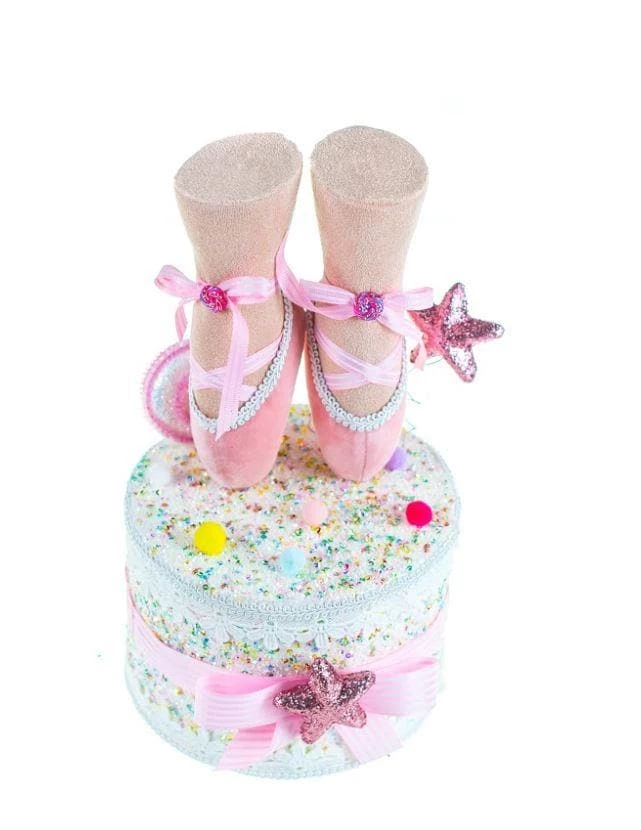 Best Pirce π The π Christmas Palace 9" PINK BALLERINA π SHOE ON BOX Pretty In Pink π 3 The Christmas Palace 9" PINK BALLERINA SHOE ON BOX Pretty In Pink