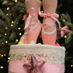 Best Pirce π The π Christmas Palace 9" PINK BALLERINA π SHOE ON BOX Pretty In Pink π 7 The Christmas Palace 9