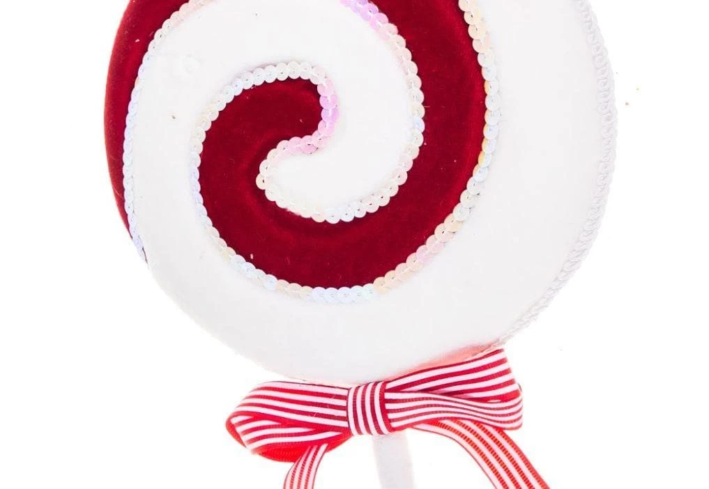 Coupon β€οΈ The π Christmas Palace 19" RED & WHITE LOLLIPOP WITH BOW SET OF 2 β 3 The Christmas Palace 19" RED & WHITE LOLLIPOP WITH BOW SET OF 2