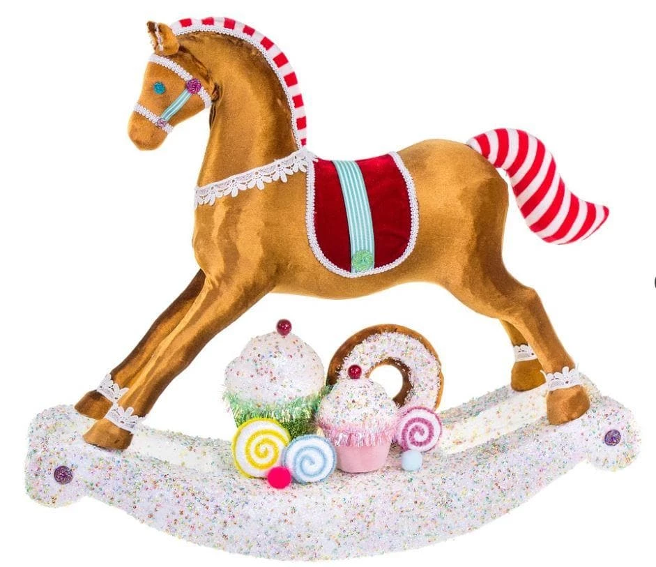 Wholesale β€οΈ The π
Christmas Palace Sugar & Spice 23" BROWN ROCKING GINGERBREAD HORSE π 1 The Christmas Palace Sugar & Spice 23" BROWN ROCKING GINGERBREAD HORSE