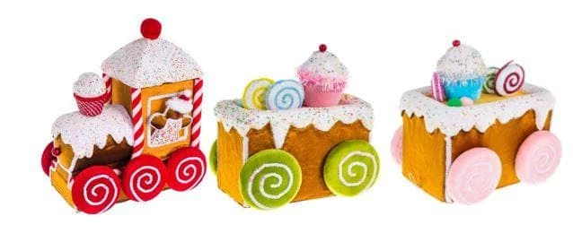 Top 10 π The π
Christmas Palace 16" GINGERBREAD TRAIN 3 PIECES π 1 The Christmas Palace 16" GINGERBREAD TRAIN 3 PIECES