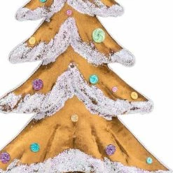 The Christmas Palace Sugar & Spice 17" BROWN FLOCKED TREE