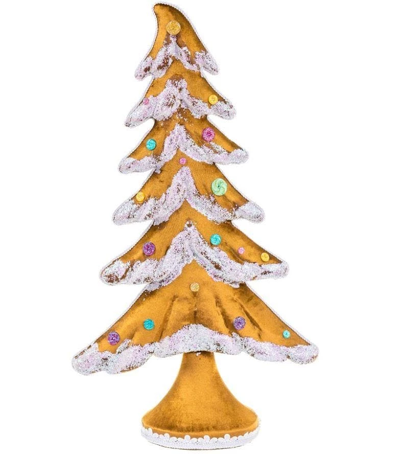 Promo π₯ The π Christmas Palace 26" BROWN FLOCKED TREE Sugar & Spice π― 1 The Christmas Palace 26" BROWN FLOCKED TREE Sugar & Spice