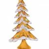 The Christmas Palace Sugar & Spice 17" BROWN FLOCKED TREE
