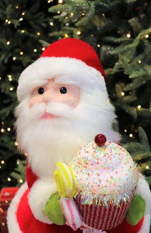 Best deal π The π Christmas Palace 22" SANTA WITH CUPCAKES Sugar & Spice β¨ 4 The Christmas Palace 22" SANTA WITH CUPCAKES Sugar & Spice