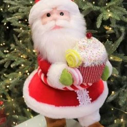 Best deal π The π Christmas Palace 22" SANTA WITH CUPCAKES Sugar & Spice β¨ 11 The Christmas Palace 22