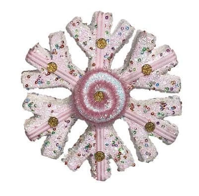 Outlet β The π Christmas Palace π Christmas Ornaments 7" WHITE WITH PINK π¬ CANDY SNOWFLAKE SET OF 4 π― 1 The Christmas Palace Christmas Ornaments 7" WHITE WITH PINK CANDY SNOWFLAKE SET OF 4