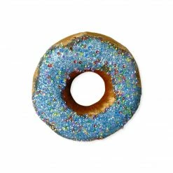The Christmas Palace 5" BLUE DONUT WITH SPRINKLES ORNAMENT SET OF 6 All About The Blues