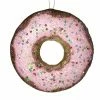 The Christmas Palace 5" PINK DONUT WITH SPRINKLES SET OF 6