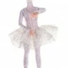 The Christmas Palace 19" WHITE BALLET GIRL ORNAMENT