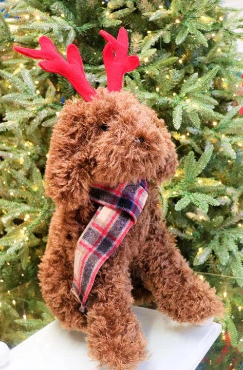 Cheap π The π
Christmas Palace 22" BROWN πΆ DOG WITH RED ANTLERS Deers, Bears & Swans π€© 3 The Christmas Palace 22" BROWN DOG WITH RED ANTLERS Deers, Bears & Swans