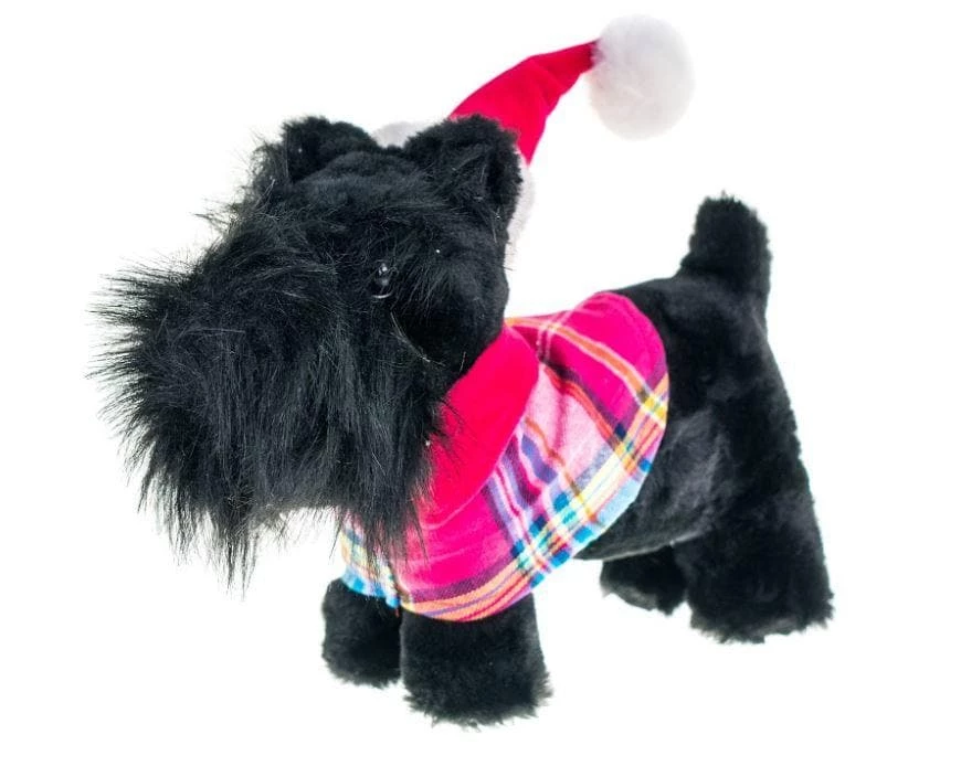 Best deal π The π Christmas Palace 18" BLACK πΆ DOG WITH PLAID π SHIRT Deers, Bears & Swans π₯ 1 The Christmas Palace 18" BLACK DOG WITH PLAID SHIRT Deers, Bears & Swans
