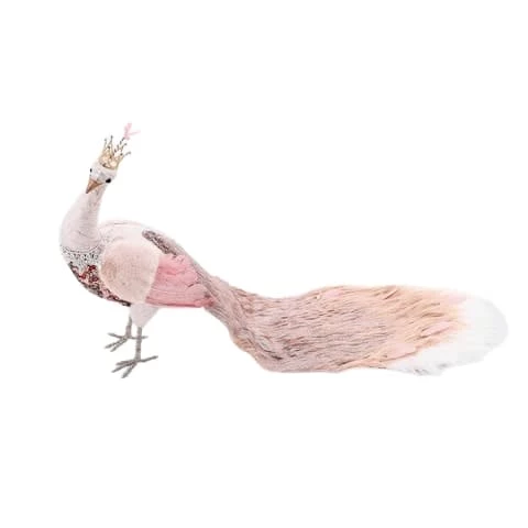 Flash Sale π The π Christmas Palace Table Tops 18" PINK ELEGANT PEACOCK β 1 The Christmas Palace Table Tops 18" PINK ELEGANT PEACOCK
