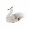 The Christmas Palace Table Tops 6" GREY ELEGANT SWAN
