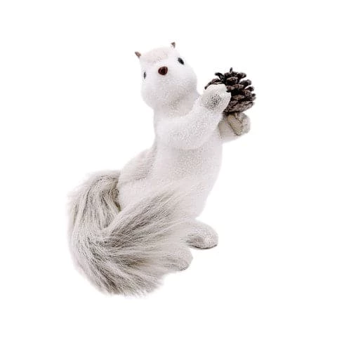 Cheapest π The π Christmas Palace 11" GREY STANDING SQUIRREL WITH PINE CONE π 1 The Christmas Palace 11" GREY STANDING SQUIRREL WITH PINE CONE