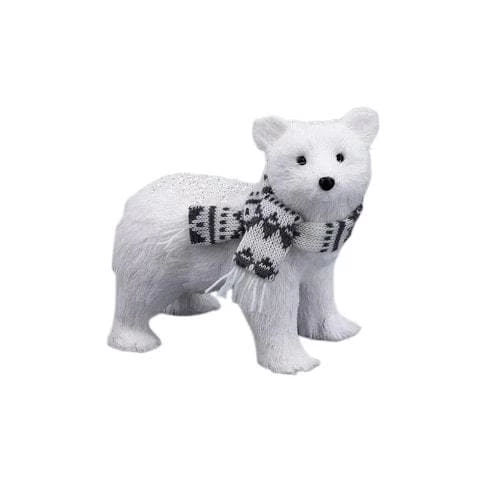Discount β The π
Christmas Palace 8" WHITE POLAR BEAR WITH SCARF Deers, Bears & Swans π 1 The Christmas Palace 8" WHITE POLAR BEAR WITH SCARF Deers, Bears & Swans