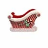 The Christmas Palace 18" RED & WHITE CANDY SLED