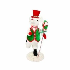 The Christmas Palace 20" MOUSE WITH LOLLIPOP