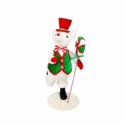 The Christmas Palace 20" MOUSE WITH LOLLIPOP
