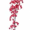 The Christmas Palace Stems & Picks 33" RED BERRY BRANCH SET OF 6