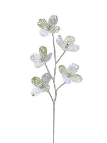 Best reviews of π€© The π Christmas Palace 31" WHITE FLOWER BRANCH SET OF 6 Stems & Picks π 1 The Christmas Palace 31" WHITE FLOWER BRANCH SET OF 6 Stems & Picks