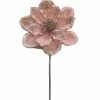 The Christmas Palace Flowers 36" PINK MAGNOLIA SET OF 6