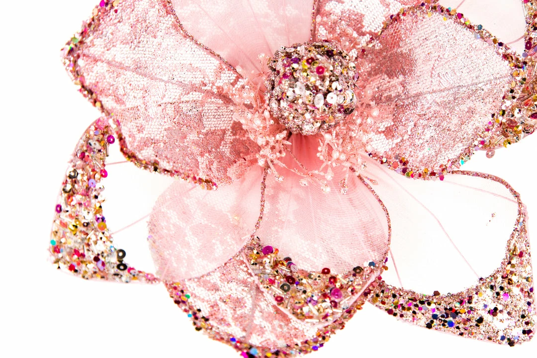 Flash Sale π₯ The β Christmas Palace Flowers 17" PINK GLITTER HIBISCUS SET OF 6 π 2 The Christmas Palace Flowers 17" PINK GLITTER HIBISCUS SET OF 6