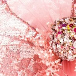 Flash Sale π₯ The β Christmas Palace Flowers 17" PINK GLITTER HIBISCUS SET OF 6 π 5 The Christmas Palace Flowers 17