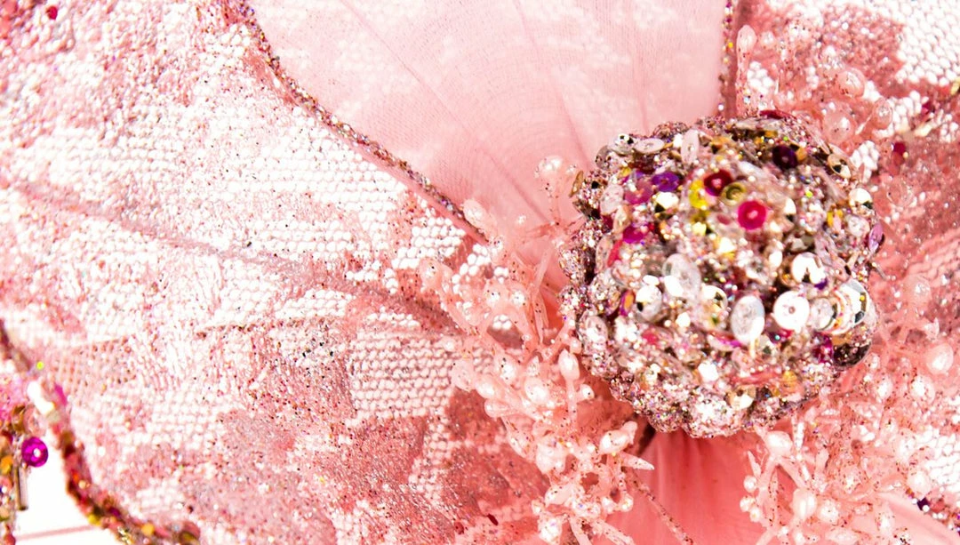 Flash Sale π₯ The β Christmas Palace Flowers 17" PINK GLITTER HIBISCUS SET OF 6 π 3 The Christmas Palace Flowers 17" PINK GLITTER HIBISCUS SET OF 6