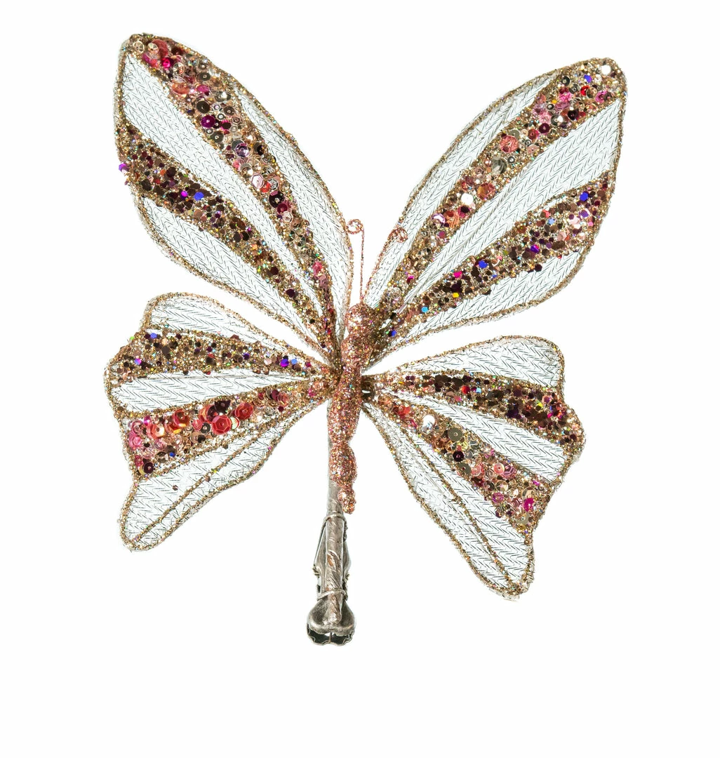 Buy β The π Christmas Palace 9" PINK BUTTERFLY CLIP SET OF 6 Butterflies β€οΈ 1 The Christmas Palace 9" PINK BUTTERFLY CLIP SET OF 6 Butterflies