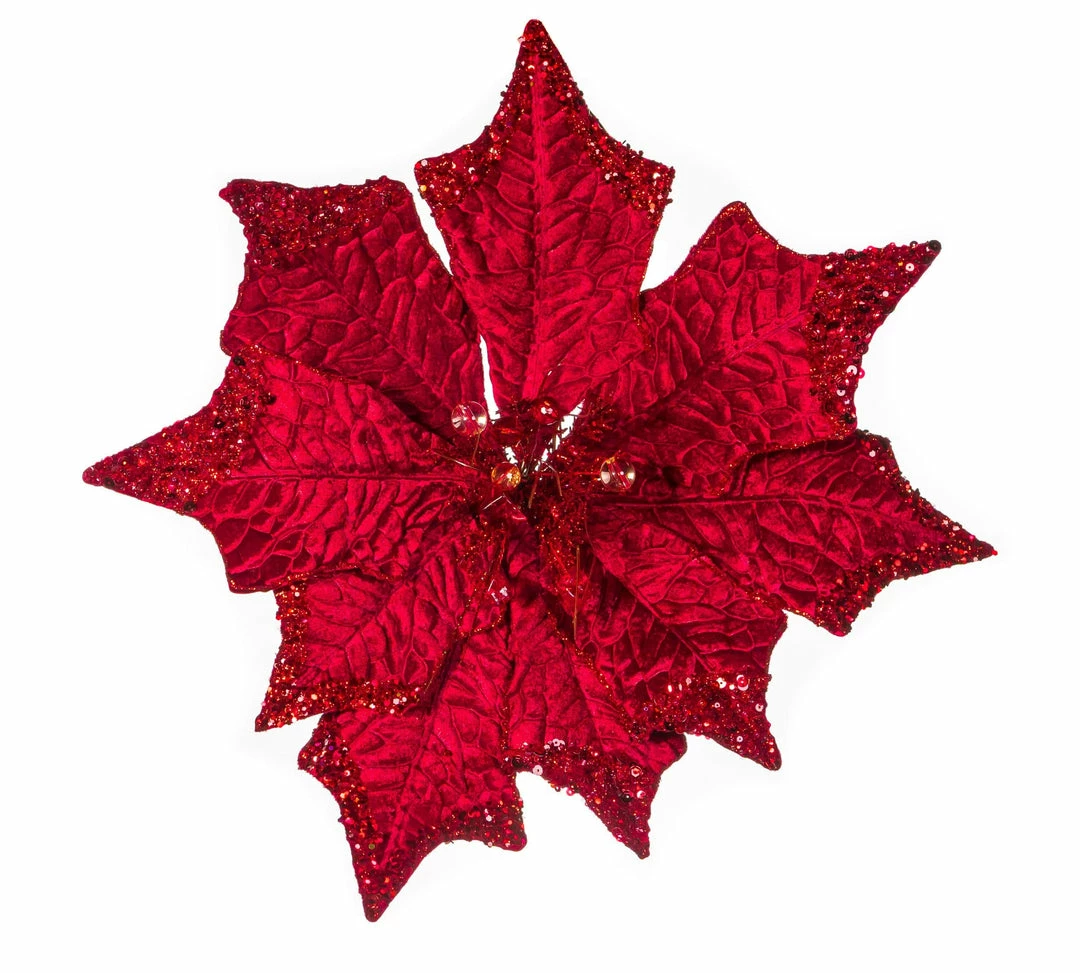 Best reviews of π― The π Christmas Palace Yuletide Traditions 21" RED VELVET POINSETTIA STEM SET OF 4 π 2 The Christmas Palace Yuletide Traditions 21" RED VELVET POINSETTIA STEM SET OF 4