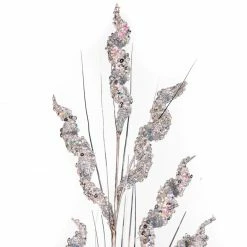 Best deal π The π Christmas Palace 31" SILVER SWIRL GLITTER CLUSTER PICK SET OF 6 π 5 The Christmas Palace 31