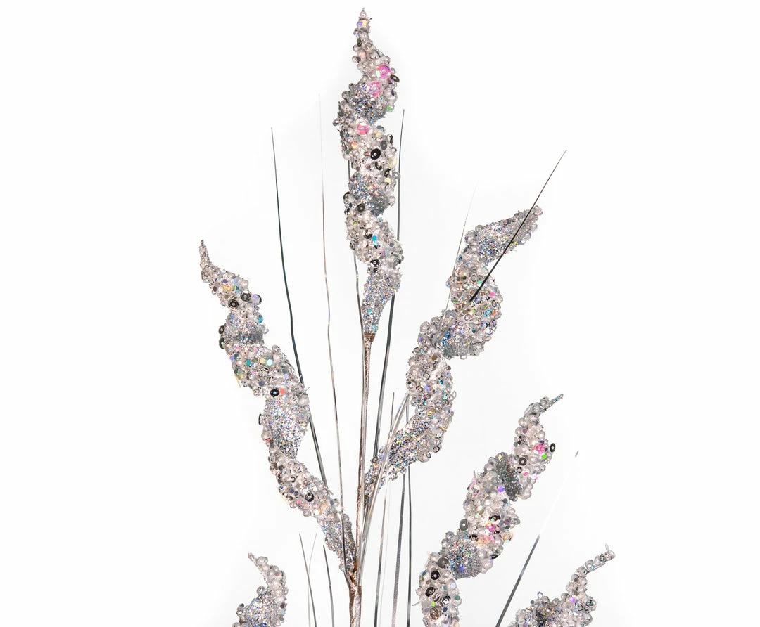 Best deal π The π Christmas Palace 31" SILVER SWIRL GLITTER CLUSTER PICK SET OF 6 π 3 The Christmas Palace 31" SILVER SWIRL GLITTER CLUSTER PICK SET OF 6