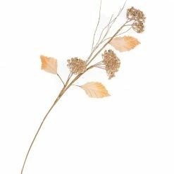 The Christmas Palace Stems & Picks 33" CHAMPAGNE FANCY JEWEL BRANCH SET OF 6