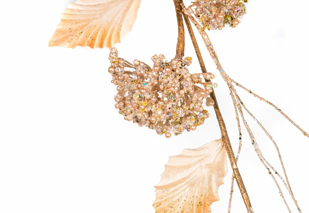 Wholesale π The π Christmas Palace Stems & Picks 33" CHAMPAGNE FANCY JEWEL BRANCH SET OF 6 βοΈ 3 The Christmas Palace Stems & Picks 33" CHAMPAGNE FANCY JEWEL BRANCH SET OF 6