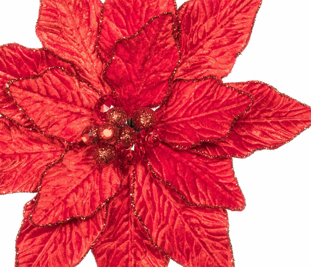Budget β The π Christmas Palace 9" RED VELVET POINSETTIA PICK SET OF 6 Yuletide Traditions π€© 3 The Christmas Palace 9" RED VELVET POINSETTIA PICK SET OF 6 Yuletide Traditions