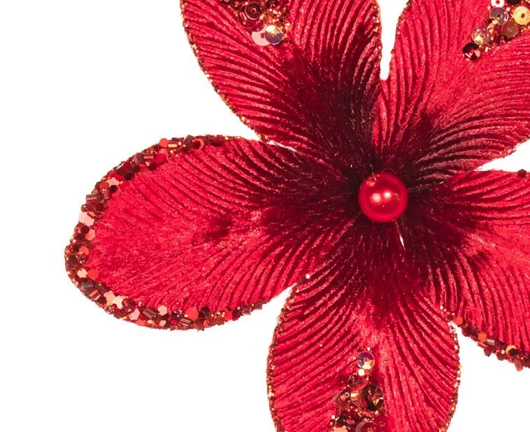 Top 10 π The β Christmas Palace Yuletide Traditions 9" RED MINI VELVET FLOWER PICK SET OF 12 π― 2 The Christmas Palace Yuletide Traditions 9" RED MINI VELVET FLOWER PICK SET OF 12