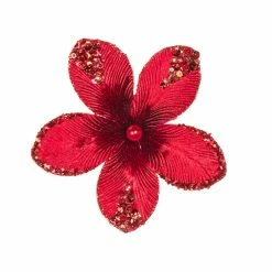 Top 10 π The β Christmas Palace Yuletide Traditions 9" RED MINI VELVET FLOWER PICK SET OF 12 π― 5 The Christmas Palace Yuletide Traditions 9