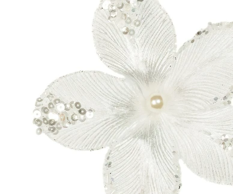 Hot Sale π The π Christmas Palace 9" WHITE MINI VELVET FLOWER PICK SET OF 12 π₯ 2 The Christmas Palace 9" WHITE MINI VELVET FLOWER PICK SET OF 12