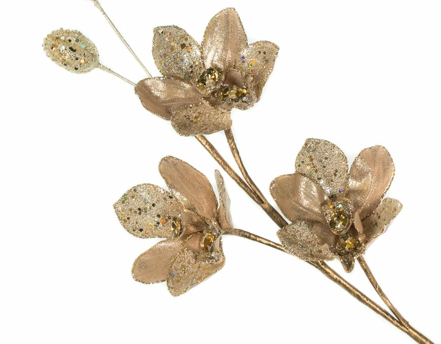 Best reviews of π The β Christmas Palace Gilded Elegance 26" CHAMPAGNE ORCHID SPRAY SET OF 4 π 2 The Christmas Palace Gilded Elegance 26" CHAMPAGNE ORCHID SPRAY SET OF 4