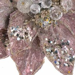 New π The π
Christmas Palace 9" PINK GLITTERED POINSETTIA CLIP SET OF 6 Flowers π― 7 The Christmas Palace 9