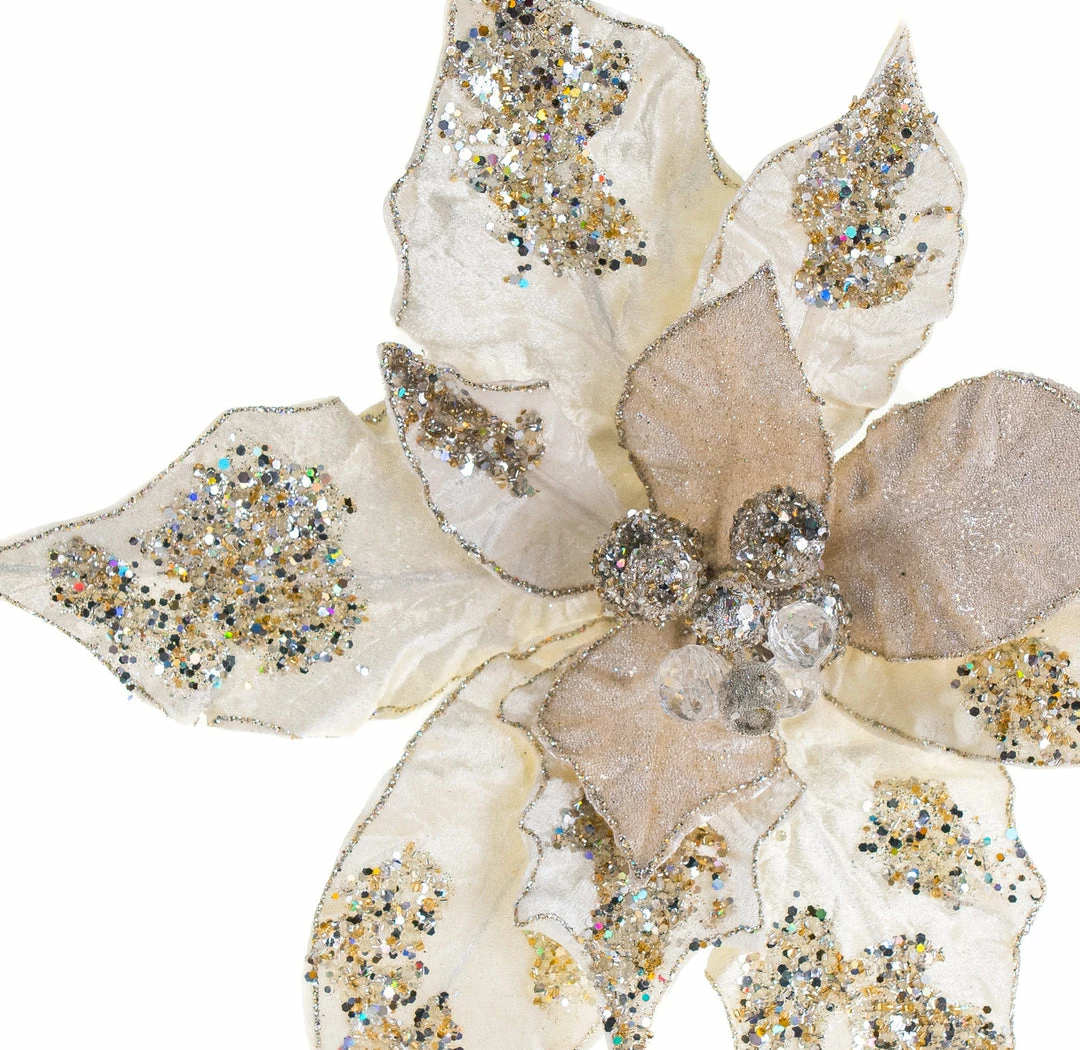 Best reviews of βοΈ The π Christmas Palace 20" IVORY GIANT POINSETTIA SET OF 4 π 2 The Christmas Palace 20" IVORY GIANT POINSETTIA SET OF 4