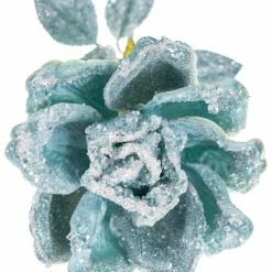 Flash Sale π The β Christmas Palace 28" ICE BLUE ROSE STEM SET OF 6 All About The Blues π 6 The Christmas Palace 28
