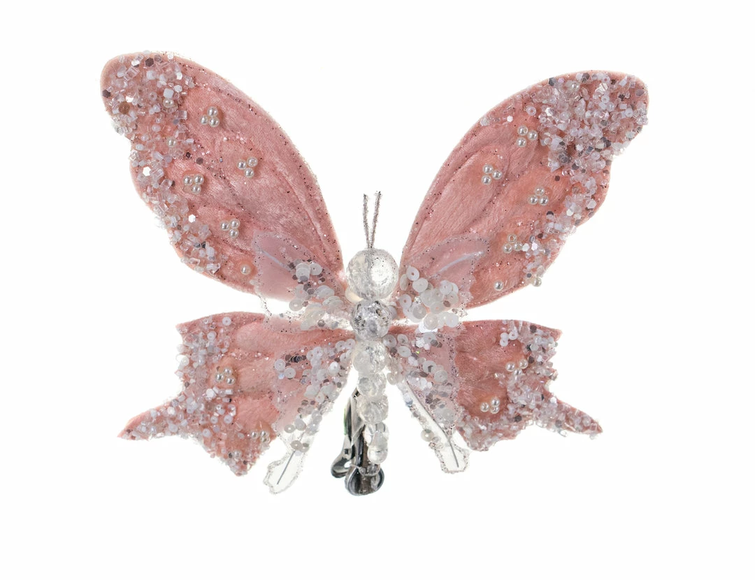 Deals π€© The π Christmas Palace Pretty In Pink 9" PINK BUTTERFLY WITH CLIP SET OF 6 π 1 The Christmas Palace Pretty In Pink 9" PINK BUTTERFLY WITH CLIP SET OF 6