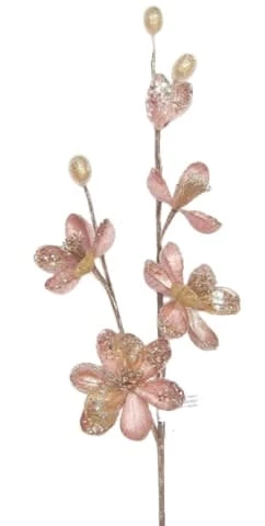 Best Pirce π The π Christmas Palace Stems & Picks 34" ROSE GOLD MAGNOLIA BLOSSOM SPRAY SET OF 6 π₯ 1 The Christmas Palace Stems & Picks 34" ROSE GOLD MAGNOLIA BLOSSOM SPRAY SET OF 6